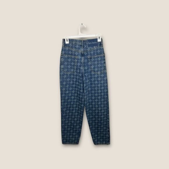 Iets Frans Monogram High Waist Jeans Size 25 NWOT - Picture 3 of 8
